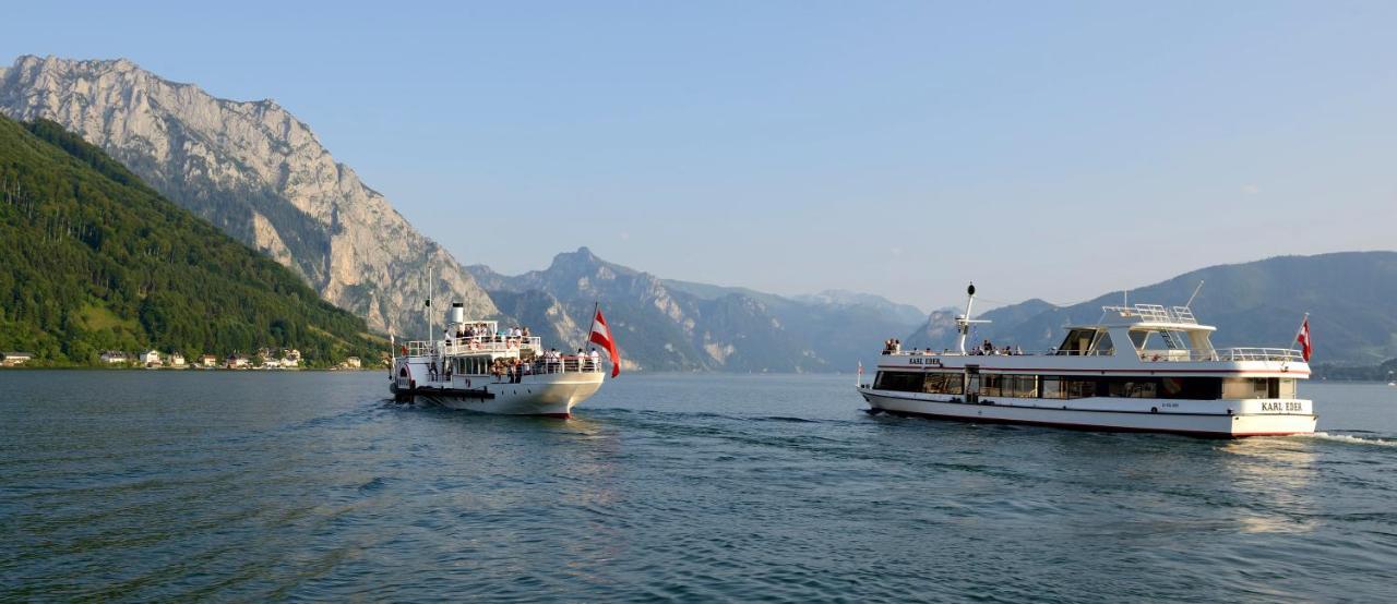 Boutiquehotel Zum Goldenen Hirschen Gmunden Luaran gambar